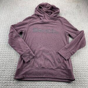 Bench Fleece Hoodie Sweater Women Size Extra Large XL Burgundy Activewear Sporty